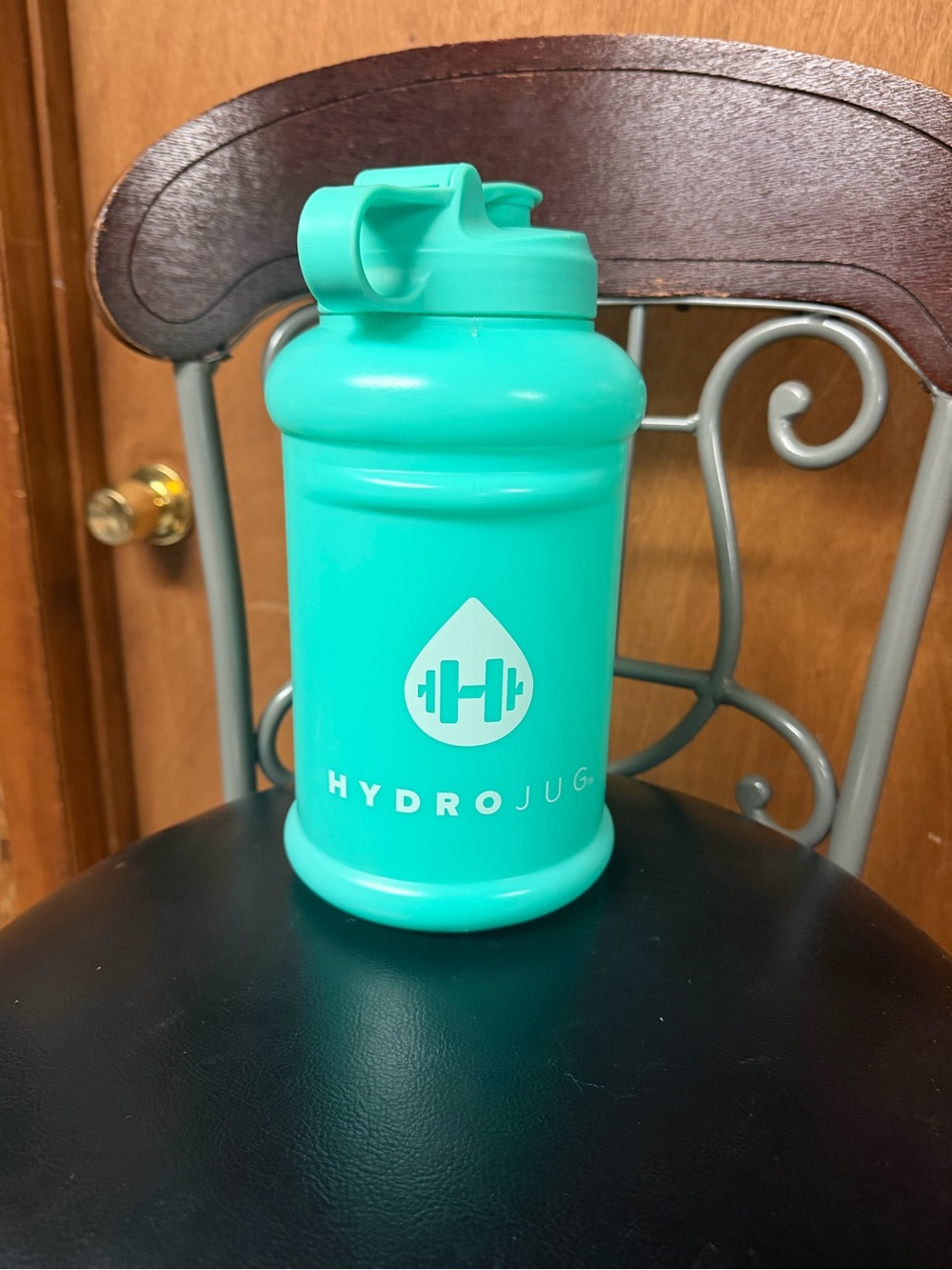 HydroJug Mint Green Sport Water Bottle with Flip Cap